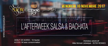 Afterweek Salsa/Bachata le 10 novembre à Rennes!