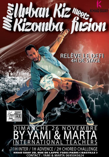 4h Workshops avec Yami SO & Marta Mignone ** Choreo Challenge **