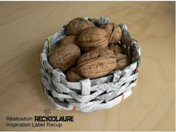 ┃Atelier┃DIY panier en papier