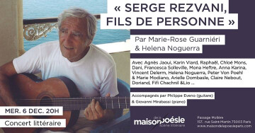 « Serge Rezvani, fils de personne »