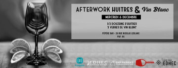 Afterwork huîtres & vin blanc (Dionysos x CVE)