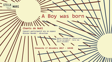 A boy was born - concert participatif de Noël