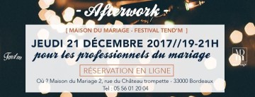Afterwork Maison du Mariage #5 spécial fêtes de fin d'année !