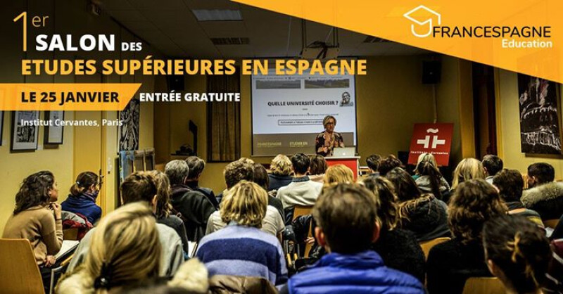 1er Salon des études supérieures en Espagne - Entrée gratuite