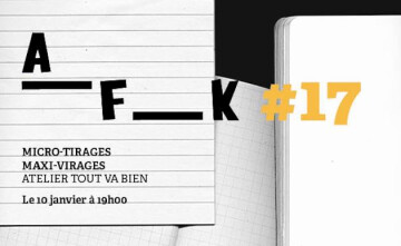 A_F_K #17 : rencontre avec Atelier Tout va bien