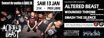 Altered Beast / Wounded Throne / Smash the Silence