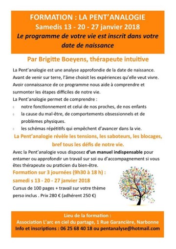 Formation Pent'analogie Narbonne