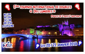 9eme Tournoi International Des Lumieres 2018