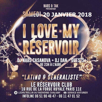 ★☆ I Love My Reservoir ★☆ Party Mix Latino & Généraliste ★☆