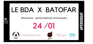 [Annulé/Reporté] Afterwork BDA X Batofar