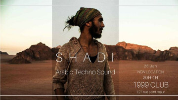 ☾ SHADI - Arabic Techno Sound ( Live Percussion )