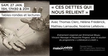 « Ces dettes qui nous relient »