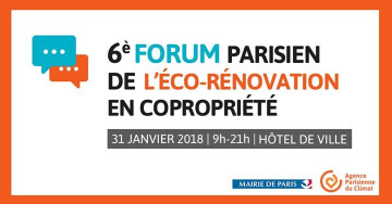 6è Forum parisien de l'éco-rénovation en copropriété