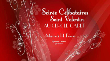 ☆★☆La Saint Valentin des Célibataires au Cercle Cadet☆★☆
