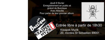 Altavilla en enregistrement de Buzzique