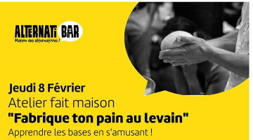 Atelier "Fabrique ton pain au levain"