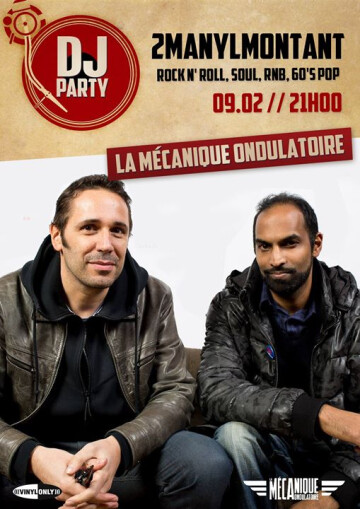 2Manylmontant Dj Set // 09.02 // La Méca