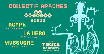 Apaches 3some Baudets: Agape, La Hero, Mvssvcre