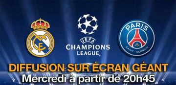 8e finale aller - Real Madrid - PSG