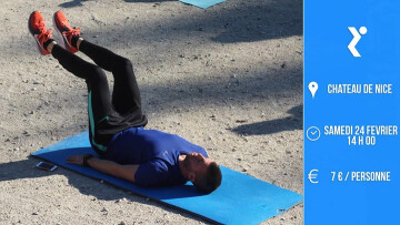 Cours de Pilates en plein air