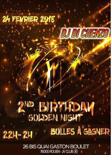 2nd Birthday Golden Night - JV CLUB