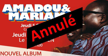 Amadou & Mariam en concert au 106 de ROUEN