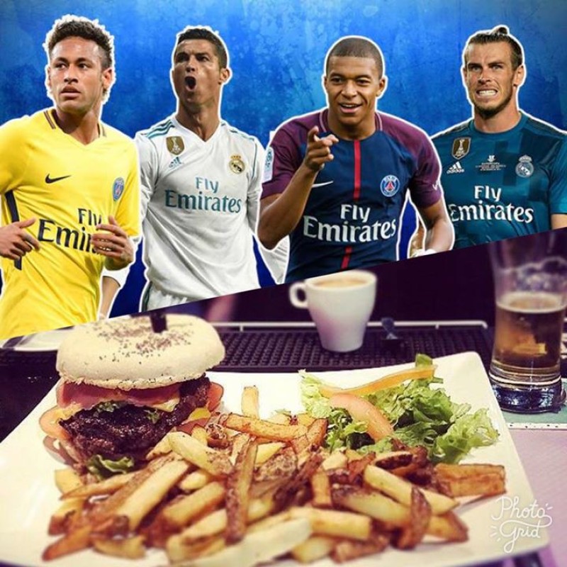 Burgers & LDC: PSG vs Real Madrid