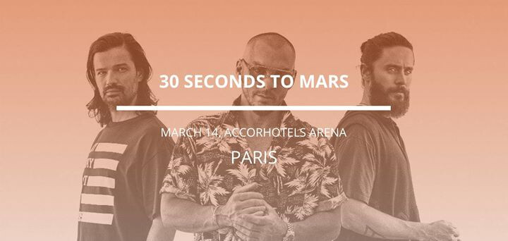 30 Seconds to Mars in Paris