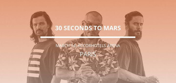 30 Seconds to Mars in Paris