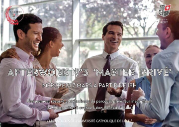 Afterwork N°3 - Master Privé
