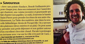 Atelier "comme un chef" animé par Benoit Guillaumin