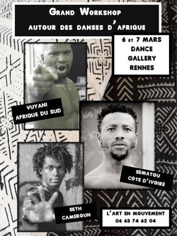 Grand Workshop Autour Des Danses D'afrique