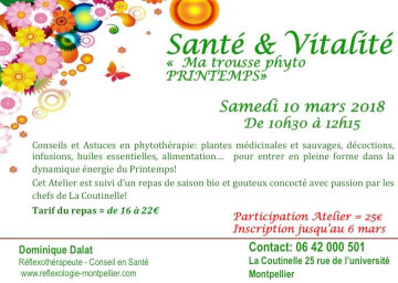 Atelier "Ma trousse Phyto de Printemps