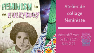 Atelier collage féministe