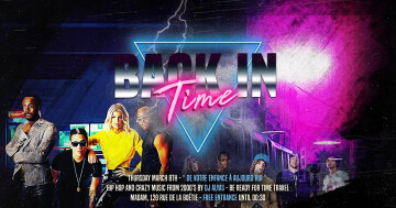 « BACK IN TIME PARTY » - Année 2000 - Jeudi 8 Mars