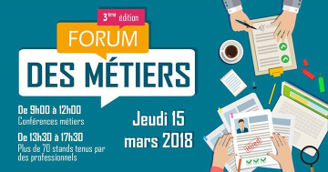 3ème édition - FORUM DES Métiers