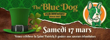 Célébration de la première St Patrick du Blue Dog !
