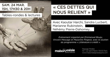 « Ces dettes qui nous relient »