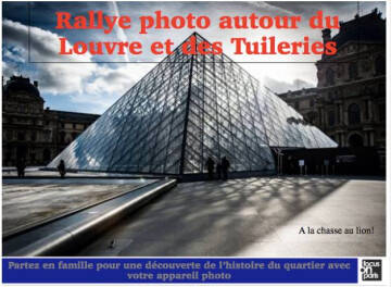 En famille autour du Louvre