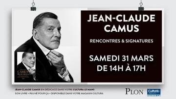 Jean-Claude CAMUS - Dédicace Cultura Le Mans
