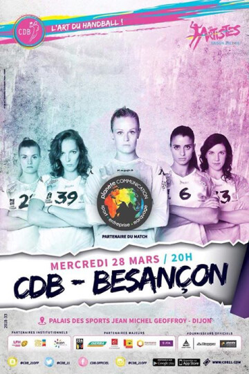 MATCH HANDBALL *CDB-BESANÇON* [Mercredi 28 Mars] GRATUIT!!