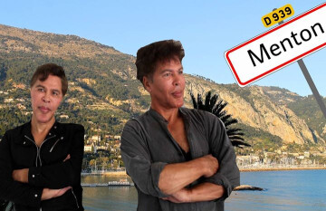 Débat intensif avec les Bogdanov pour situer la ville de Menton