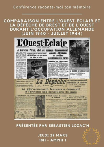 Conférence Héraclès - L'Ouest éclair la dépêche de Brest 40-44