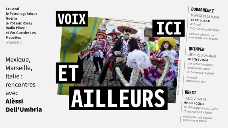 Émission publique et en direct avec Alèssi Dell Umbria