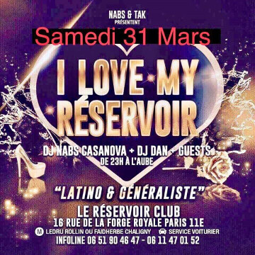 ★☆ I Love My Reservoir ★☆ Party Mix Latino & Généraliste ★☆