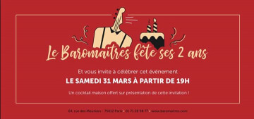 2 ans du Baromaitres