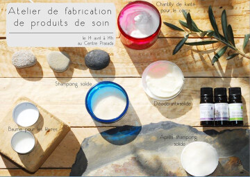 Atelier de fabrication de produits de soin