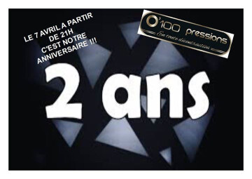 2ème anniversaire