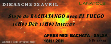 Stage de Bachatango avec El FUEGO
