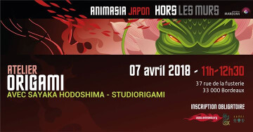 Animasia "Hors Les Murs" Japon - Atelier Origami #1